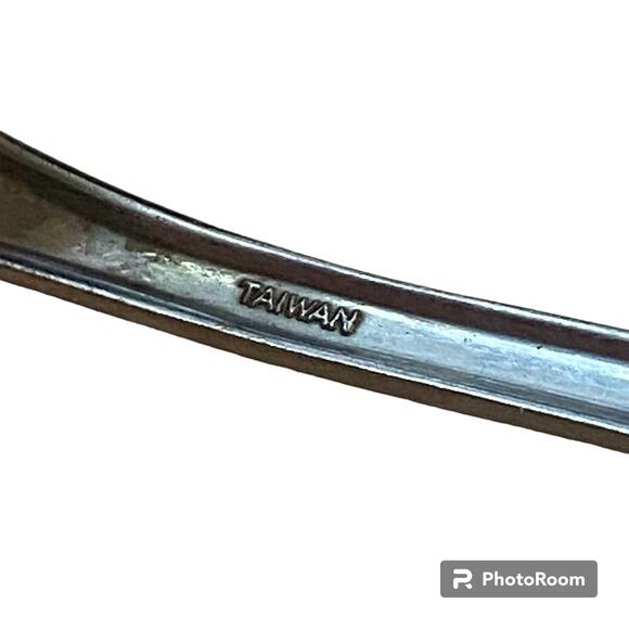 International Deluxe Ice Tea Spoon Sophisticate Stainless Steel Glossy Stamped - Picture 5 of 7